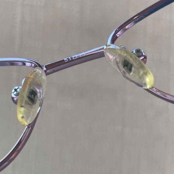 Bulova Women Eyeglasses Voilet Tone Glasses PIEDMENT 51[]15 135 Frame main image 4